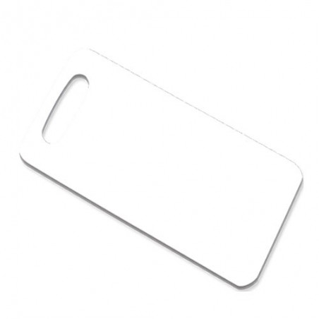 Cartão de identificação de bagagem em fibra de vidro reforçada (FRP) - 44x89mm - Unisub - placas brancas - Sekaisa