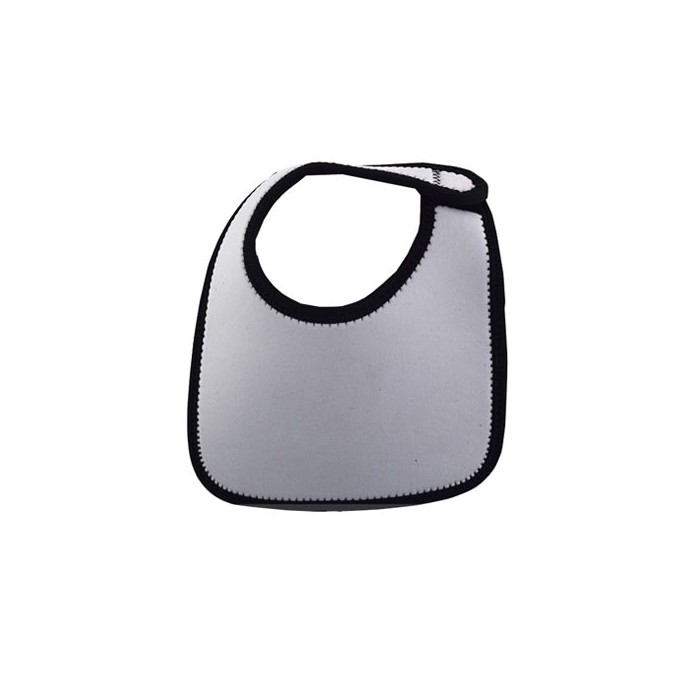 Babador de neoprene preto com detalhes - Sekaisa