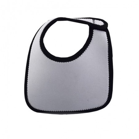 Babador de neoprene preto com detalhes - Sekaisa