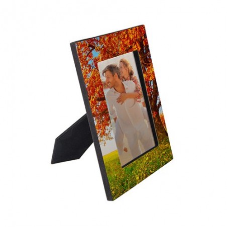 Moldura de alumínio sublimável 183x235mm - Porta-fotos sublimável - Decoração de fotos - Sekaisa