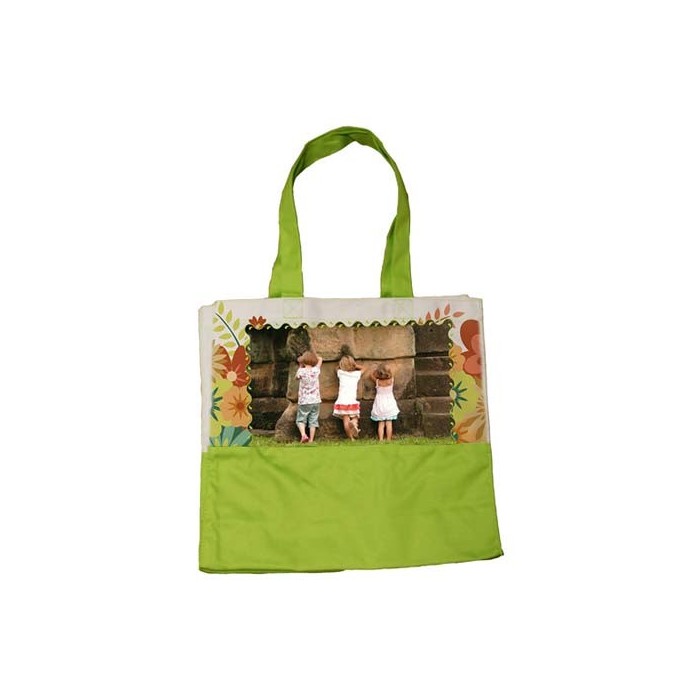Bolsa de praia bicolor - verde praia - Sekaisa