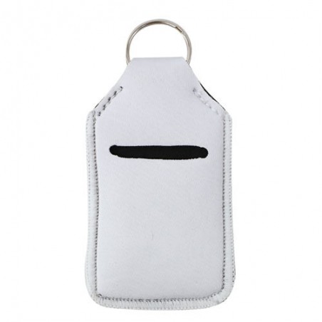 Pequena capa de neoprene para frasco de gel higiênico - frente - sekaisa