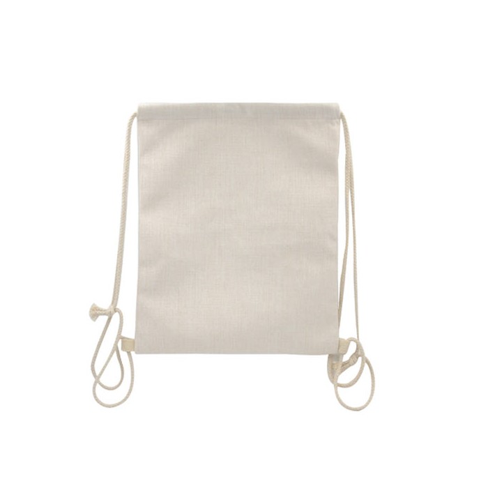Mochila tipo saco de linho 40x30cm - SEKAISA