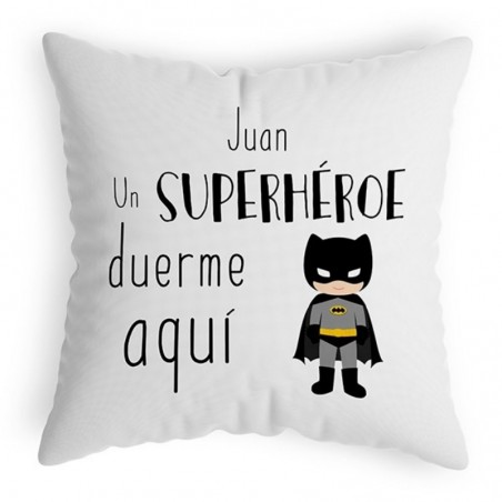 Capas de almofada quadradas para casa, personalizadas, com estampa do Batman, Sekaisa
