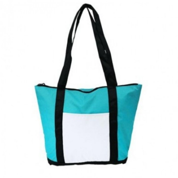 Bolsa de praia para bebê - azul - atrás - sekaisa