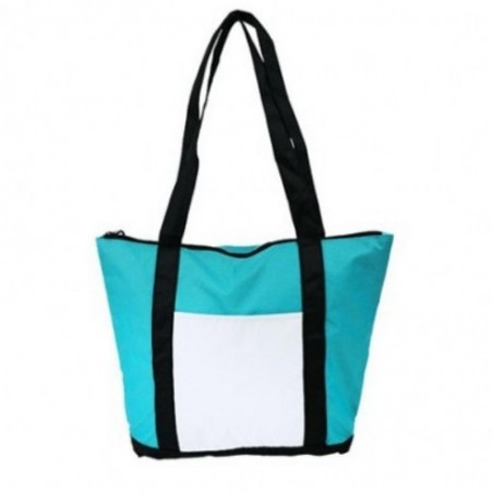 Bolsa de praia para bebê - azul - atrás - sekaisa