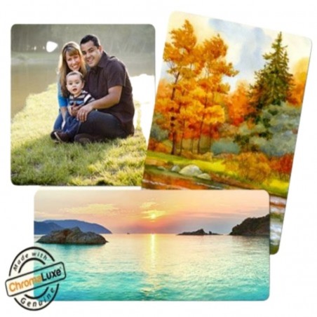 Painéis de alumínio branco fosco HD - Chromaluxe - painéis fotográficos - decoração fotográfica - Sekaisa