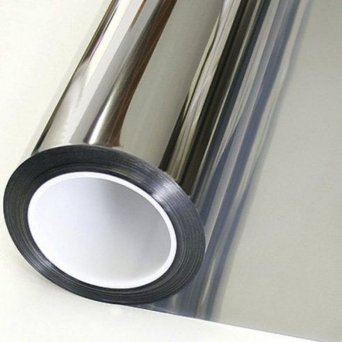 Lamina protector solar plata 20 espejo de 1,52 ancho - SEKAISA