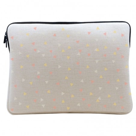 capa de linho para laptop sekaisa