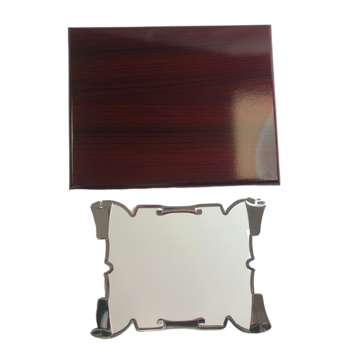 placa-conmemorativa-madera-y-metal-pergamino-24x19cm-2-piezas-sekaisa