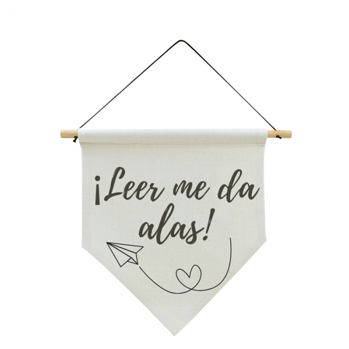 flâmula de linho com vareta 20x30cm leia-sekaisa