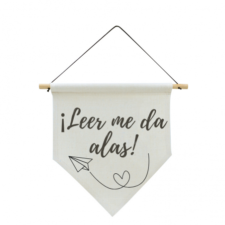 flâmula de linho com vareta 20x30cm leia-sekaisa