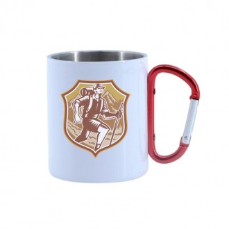 taza-acero-inoxidable-blanca-asa-roja-mosqueton-sekaisa