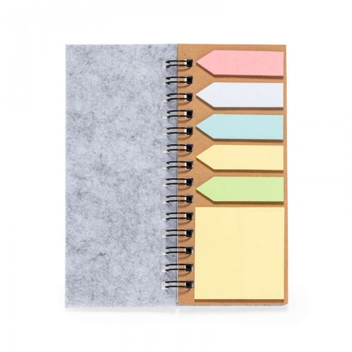 Mini bloco de notas com capas de feltro - SEKAISA