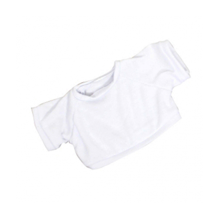 Rena de pelúcia natalina com camiseta, 20 cm