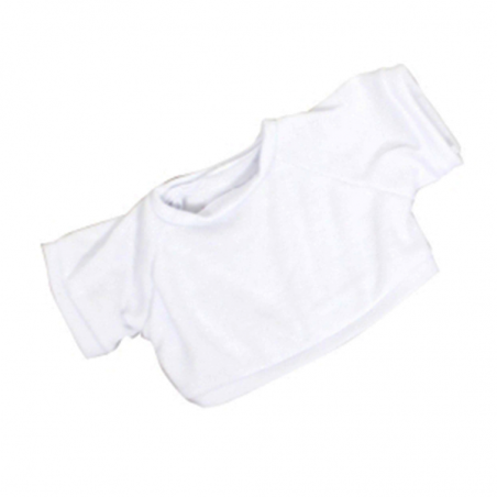 Rena de pelúcia natalina com camiseta, 20 cm