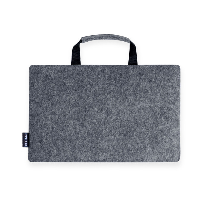 porta-documentos de feltro atrás - Sekaisa