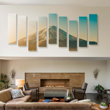 Painéis de alumínio branco fosco HD - Chromaluxe - painéis fotográficos - decoração fotográfica - paisagem - Sekaisa