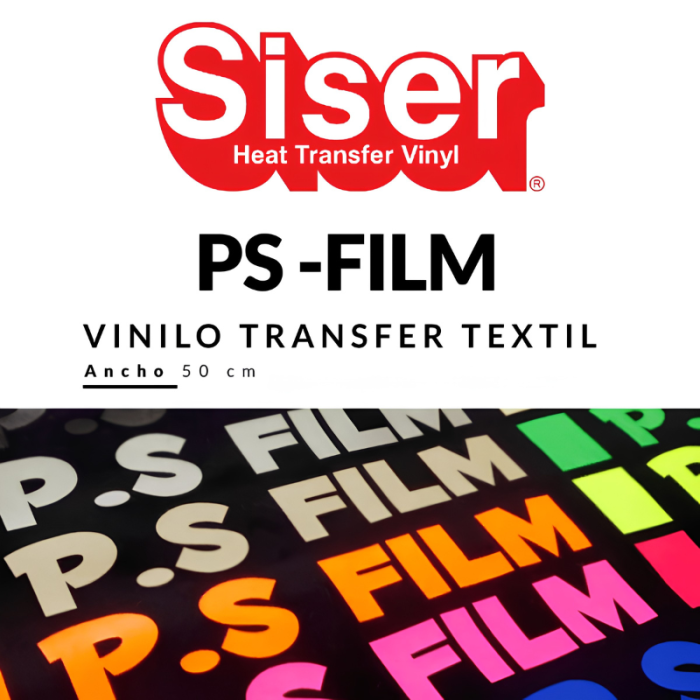 Corte de vinil têxtil SISER PS FILM - SEKAISA