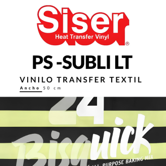 SISER PS SUBLI LT corte de vinil têxtil - SEKAISA