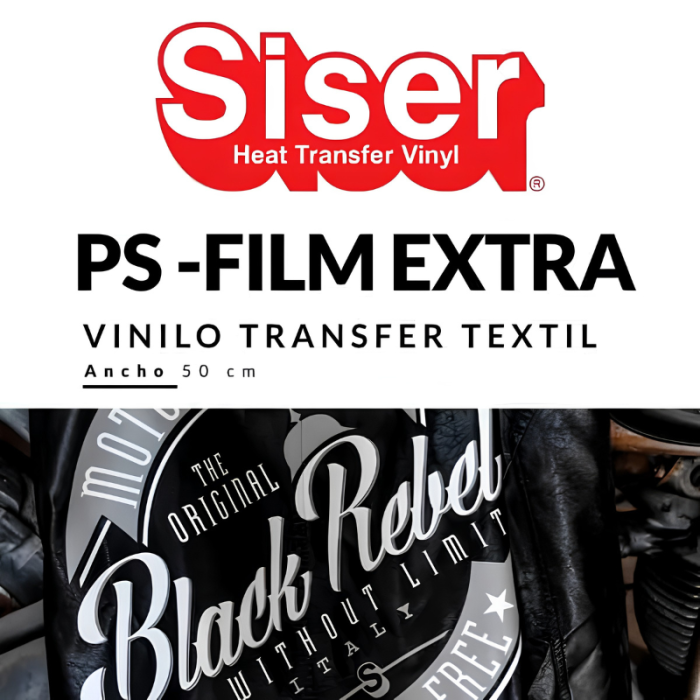 Corte de vinil têxtil SISER PS FILM EXTRA - SEKAISA
