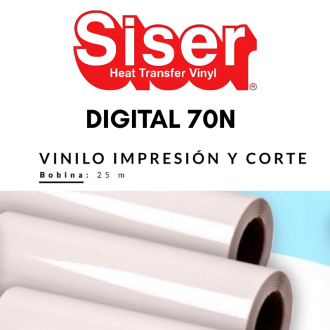 Vinil têxtil impresso SISER DIGITAL 70N - SEKAISA